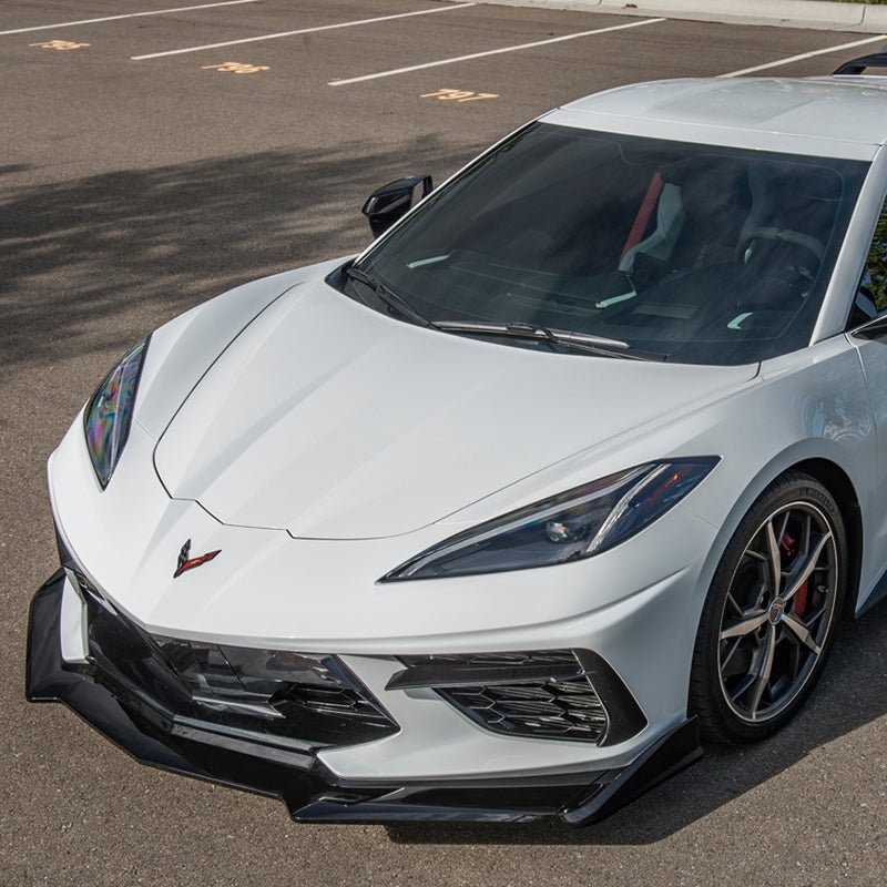 Corvette C8 Performance Extended Front Splitter Lip (5-Piece)